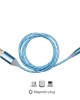 AMC-SRCLC - ΚΑΛΩΔΙΟ USB ΦΟΡΤΙΣΗΣ & ΣΥΓΧΡΟΝΙΣΜΟΥ MICRO USB/TYPE-C/LIGHTING ΜΕ ΜΑΓΝΗΤΙΚΗ ΥΠΟΔΟΧΗ & ΜΠΛΕ ΦΩΣ 100 cm ΚΑΛΩΔΙΟ USB ΦΟΡΤΙΣΗΣ & ΣΥΓΧΡΟΝΙΣΜΟΥ MICRO USB/TYPE-C/LIGHTING ΜΕ ΜΑΓΝΗΤΙΚΗ ΥΠΟΔΟΧΗ & ΜΠΛΕ ΦΩΣ 100 cm