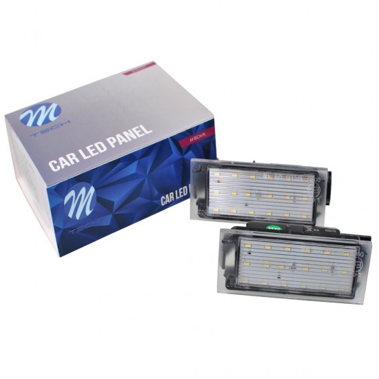 AMC-CLP043/MT - RENAULT ΦΩΤΑ ΠΙΝΑΚΙΔΑΣ LED 2ΤΕΜ. M-TECH RENAULT ΦΩΤΑ ΠΙΝΑΚΙΔΑΣ LED 2ΤΕΜ. M-TECH
