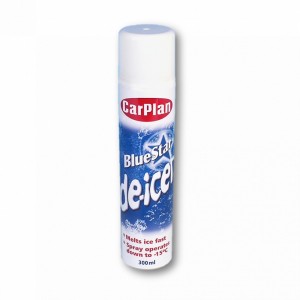 ΑΝΤΙΠΑΓΩΤΙΚΟ ΣΠΡΕΙ ΓΙΑ ΤΖΑΜΙΑ CARPLAN BLUE STAR DE-ICER 300ML