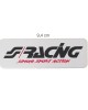 ΜΕΤΑΛΛΙΚΟ ΑΥΤΟΚΟΛΛΗΤΟ LOGO ''SIMONI RACING'' ΑΛΟΥΜΙΝΙΟΥ 94x32mm SIMONI RACING - 1ΤΕΜ.