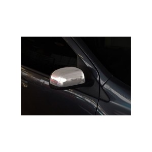 ΚΑΠΑΚΙΑ ΚΑΘΡΕΠΤΩΝ ΓΙΑ NISSAN MICRA IV HB 5D K13 2010+ DACIA DUSTER / LODGY / SANDERO / DOKKER ΧΡΩΜΙΟΥ 2 ΤΕΜ. ΜΕΤΑΛΛΙΚΑ