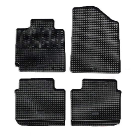 ΜΑΡΚΕ ΠΑΤΑΚΙΑ ΣΕ ΣΚΑΦΗ ΛΑΣΤΙΧΟ ΓΙΑ HYUNDAI ELANTRA / VELOSTER 2007-2011 ΣΕ ΜΑΥΡΟ ΧΡΩΜΑ ΜΕ ΚΟΥΜΠΩΜΑΤΑ CIK - 4 ΤΕΜ.