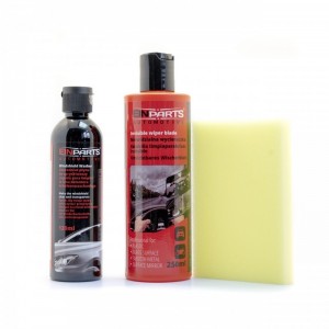 ΥΓΡΟ ΑΠΩΘΗΤΙΚΟ ΒΡΟΧΗΣ ΕΠΑΓΓΕΛΜΑΤΙΚΟ 250ML + ΣΥΜΠΥΚΝΩΜΕΝΟ ΚΑΘΑΡΙΣΤΙΚΟ ΠΑΡΜΠΡΙΖ INVISIBLE WIPER EINPARTS - 1 σετ.