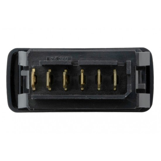 ΜΟΝΟΣ ΔΙΑΚΟΠΤΗΣ ΠΑΡΑΘΥΡΩΝ ΓΙΑ RENAULT CLIO II 1998+ / KANGOO 1997+ 6PINS orig.7700838098 ΝΤΥ - 1 TEM.