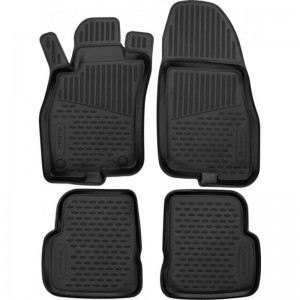 ΣΥΜΒΑΤΑ ΠΑΤΑΚΙΑ ΣΕ ΣΚΑΦΗ TPE ΛΑΣΤΙΧΟ ΓΙΑ ALFA ROMEO MITO 2008-2018   ΣΕ ΜΑΥΡΟ ΧΡΩΜΑ NOVLINE - 4 ΤΕΜ.