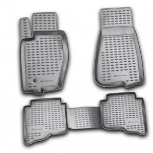 ΣΥΜΒΑΤΑ ΠΑΤΑΚΙΑ ΣΕ ΣΚΑΦΗ TPE ΛΑΣΤΙΧΟ ΓΙΑ JEEP GRAND CHEROKEE 06/2005-12/2010  ΣΕ ΜΑΥΡΟ ΧΡΩΜΑ NOVLINE - 4 ΤΕΜ.