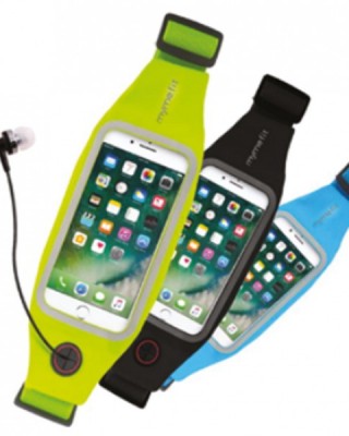 ΖΩΝΗ - ΘΗΚΗ ΚΙΝΗΤΟΥ SPORT ON THE MOVE (ΜΠΛΕ - ΠΡΑΣΙΝΟ)