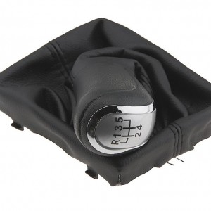 ΠΟΜΟΛΟ ΤΑΧΥΤΗΤΩΝ  ΓΙΑ AUDI A4 2007+/A5 2007+/A6 2004+/Q5 2008+ ΧΡΩΜΙΟ ΜΕ ΕΝΔΕΙΞΗ 5 ΤΑΧΥΤΗΤΩΝ ΚΑΙ ΜΑΥΡΗ ΦΟΥΣΚΑ NTY - 1 TEM.