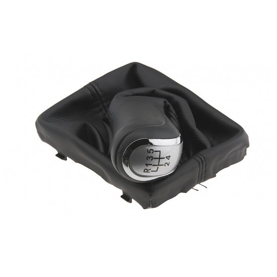 ΠΟΜΟΛΟ ΤΑΧΥΤΗΤΩΝ ΜΑΡΚΕ ΓΙΑ AUDI A4 2007+/A5 2007+/A6 2004+/Q5 2008+ ΧΡΩΜΙΟ ΜΕ ΕΝΔΕΙΞΗ 5 ΤΑΧΥΤΗΤΩΝ ΚΑΙ ΜΑΥΡΗ ΦΟΥΣΚΑ NTY - 1 TEM.