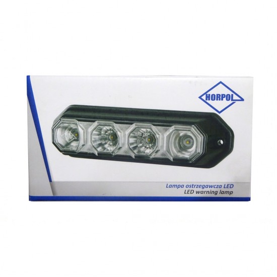 AMC-HO-LDO2259 - ΦΩΣ ΠΡΟΕΙΔΟΠΟΙΗΣΗΣ 12/24V HOR78 6W 4LED 143x35mm ΚΟΚΚΙΝΟ ΦΩΣ ΠΡΟΕΙΔΟΠΟΙΗΣΗΣ 12/24V HOR78 6W 4LED 143x35mm ΚΟΚΚΙΝΟ