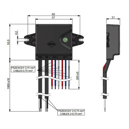 AMC-HO-SLO2269 - ΠΛΑΚΕΤΑ ΣΥΓΧΡΟΝΙΣΜΟΥ CONTROL UNIT ΧΩΡΙΣ ΤΗΛΕΧΕΙΡΙΣΜΟ ΓΙΑ ΦΩΤΑ ΠΡΟΕΙΔΟΠΟΙΗΣΗΣ HOR78 ΠΛΑΚΕΤΑ ΣΥΓΧΡΟΝΙΣΜΟΥ CONTROL UNIT ΧΩΡΙΣ ΤΗΛΕΧΕΙΡΙΣΜΟ ΓΙΑ ΦΩΤΑ ΠΡΟΕΙΔΟΠΟΙΗΣΗΣ HOR78