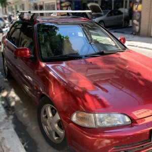 KIT ΜΕ ΜΠΑΡΕΣ ΟΡΟΦΗΣ ΓΙΑ HONDA CIVIC VI SEDAN 4D 1996-2001 ΑΛΟΥΜΙΝΙΟΥ TEMA MENABO (AL1-3360-FIX026G)-2 ΤΕΜ.