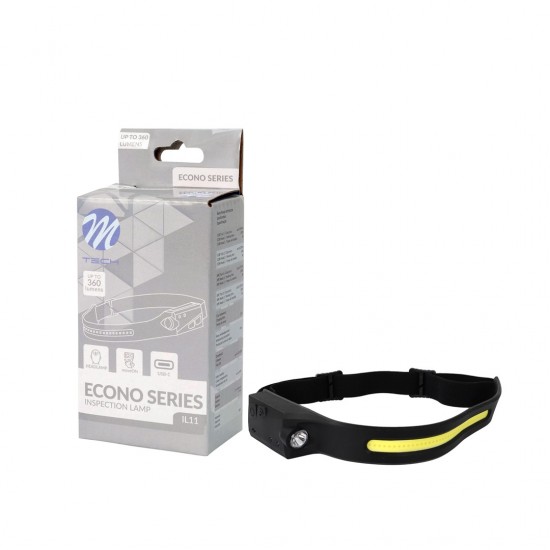 AMC-IL11/MT - ΦΑΚΟΣ ΚΕΦΑΛΗΣ ΕΡΓΑΣΙΑΣ 360lm 1LED COB 4W + 1LED 3W 4 ΛΕΙΤΟΥΡΓΙΩΝ (ΛΕΥΚΟ) M-TECH - 1 ΤΕΜ. ΦΑΚΟΣ ΚΕΦΑΛΗΣ ΕΡΓΑΣΙΑΣ 360lm 1LED COB 4W + 1LED 3W 4 ΛΕΙΤΟΥΡΓΙΩΝ (ΛΕΥΚΟ) M-TECH - 1 ΤΕΜ.