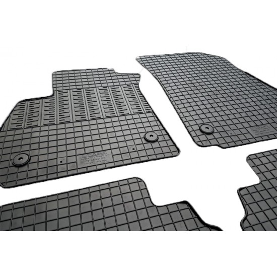 ΜΑΡΚΕ ΠΑΤΑΚΙΑ ΣΕ ΣΚΑΦΗ ΛΑΣΤΙΧΟ ΓΙΑ OPEL INSIGNIA B 2017+ ΣΕ ΜΑΥΡΟ ΧΡΩΜΑ ΜΕ ΚΟΥΜΠΩΜΑΤΑ CIK - 4 ΤΕΜ.