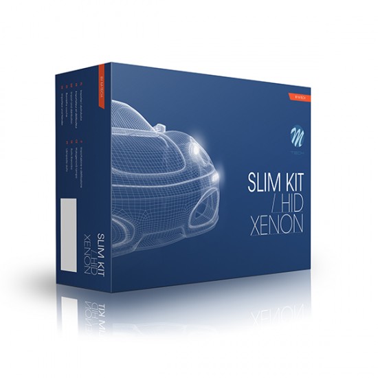 AMC-XEN.KACSBH46/MT - H4-3 HIGH-LOW 12V 6.000K BASIC SLIM BALLAST KIT XENON H4-3 HIGH-LOW 12V 6.000K BASIC SLIM BALLAST KIT XENON