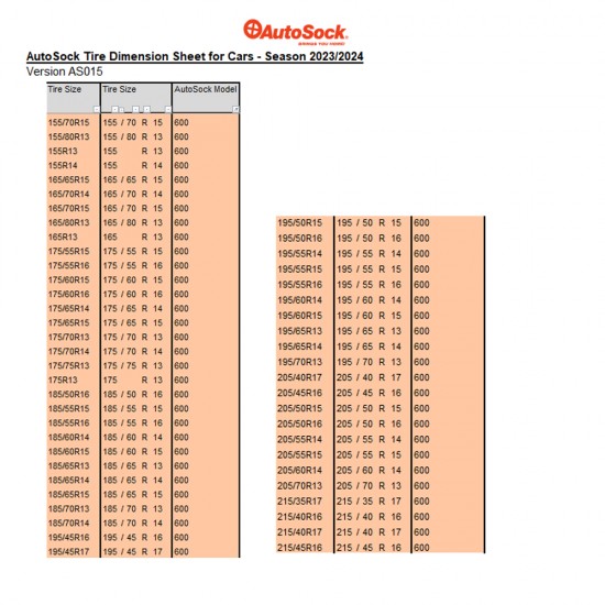 AMC-L.AS600 - ΑΝΤΙΟΛΙΣΘΗΤΙΚΟ ΠΑΝΙ ΧΙΟΝΙΟΥ AUTOSOCK 600 HIGH PERFORMANCE EDITION - 2 ΤΕΜ. ΑΝΤΙΟΛΙΣΘΗΤΙΚΟ ΠΑΝΙ ΧΙΟΝΙΟΥ AUTOSOCK 600 HIGH PERFORMANCE EDITION - 2 ΤΕΜ.