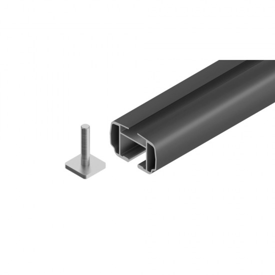 AMC-N15040 - ΜΠΑΡΕΣ ΟΡΟΦΗΣ HELIO BLACK (M) 120cm ΑΛΟΥΜΙΝΙΟΥ ΜΑΥΡΗ ΜΕ ΚΛΕΙΔΑΡΙΕΣ (STANDARD RAILING) NORDRIVE - 2 TEM. ΜΠΑΡΕΣ ΟΡΟΦΗΣ HELIO BLACK (M) 120cm ΑΛΟΥΜΙΝΙΟΥ ΜΑΥΡΗ ΜΕ ΚΛΕΙΔΑΡΙΕΣ (STANDARD RAILING) NORDRIVE - 2 TEM.