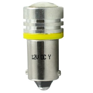 T4W 12V 1W BA9s (ΜΙΝΙΟΝ) LED 1xHP ΚΙΤΡΙΝΟ 1ΤΕΜ.