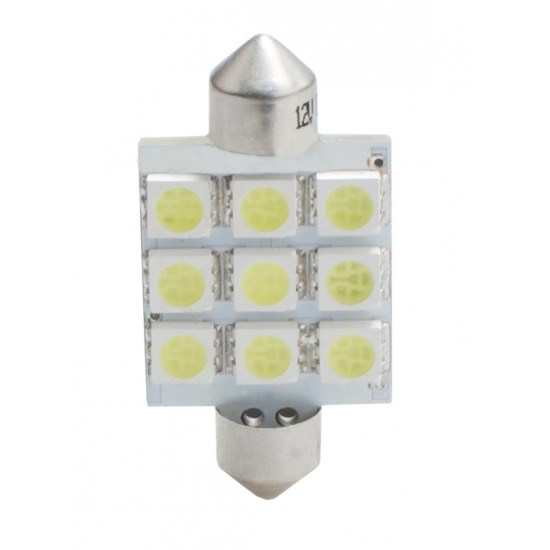 AMC-L059W/MT - ΛΑΜΠΑΚΙΑ ΠΛΑΦΟΝΙΕΡΑΣ C5W/C10W 12V 1,44W SV8,5 41mm PREMIUM LED 9xSMD5050 ΛΕΥΚΟ 1ΤΕΜ. ΛΑΜΠΑΚΙΑ ΠΛΑΦΟΝΙΕΡΑΣ C5W/C10W 12V 1,44W SV8,5 41mm PREMIUM LED 9xSMD5050 ΛΕΥΚΟ 1ΤΕΜ.
