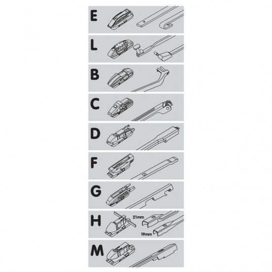 ΥΑΛΟΚΑΘΑΡΙΣΤΗΡΑΣ SKYLON MULTI-FIT SYSTEM 75cm (29 INCH) -1ΤΕΜ.