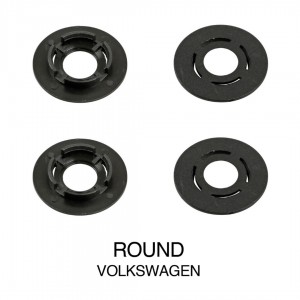 VOLKSWAGEN ΚΟΥΜΠΩΜΑΤΑ ΚΛΙΠΣ ΓΙΑ ΠΑΤΑΚΙΑ (ΣΤΡΟΓΓΥΛΑ) - 8 ΤΕΜ.