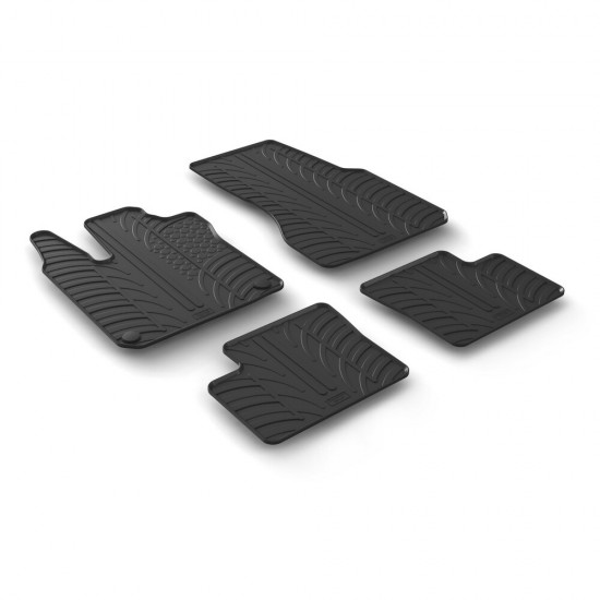 AMC-L2440.2 - ΜΑΡΚΕ ΠΑΤΑΚΙΑ ΣΕ ΣΚΑΦΗ ΛΑΣΤΙΧΟ ΓΙΑ SMART FORFOUR 11/2014+ SUMISURA ΣΕ ΜΑΥΡΟ ΧΡΩΜΑ ME ΚΟΥΜΠΩΜΑΤΑ LAMPA - 4 ΤΕΜ. ΜΑΡΚΕ ΠΑΤΑΚΙΑ ΣΕ ΣΚΑΦΗ ΛΑΣΤΙΧΟ ΓΙΑ SMART FORFOUR 11/2014+ SUMISURA ΣΕ ΜΑΥΡΟ ΧΡΩΜΑ ME ΚΟΥΜΠΩΜΑΤΑ LAMPA - 4 ΤΕΜ.