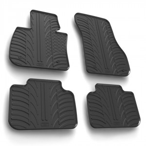 ΠΑΤΑΚΙΑ ΣΕ ΣΚΑΦΗ ΛΑΣΤΙΧΟ ΓΙΑ BMW X1 F48 11/2015+ SUMISURA ΣΕ ΜΑΥΡΟ ΧΡΩΜΑ ME ΚΟΥΜΠΩΜΑΤΑ LAMPA - 4 ΤΕΜ.