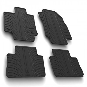 ΠΑΤΑΚΙΑ ΣΕ ΣΚΑΦΗ ΛΑΣΤΙΧΟ ΓΙΑ TOYOTA RAV4 5D 03/2019+ SUMISURA ΣΕ ΜΑΥΡΟ ΧΡΩΜΑ ME ΚΟΥΜΠΩΜΑΤΑ LAMPA - 4 ΤΕΜ.