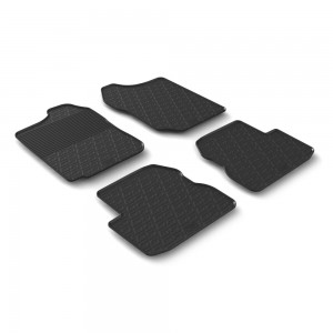 ΠΑΤΑΚΙΑ ΣΕ ΣΚΑΦΗ ΛΑΣΤΙΧΟ ΓΙΑ SUZUKI JIMNY 3D 01/1998-10/2018 SUMISURA ΣΕ ΜΑΥΡΟ ΧΡΩΜΑ ME ΚΟΥΜΠΩΜΑΤΑ LAMPA - 4 ΤΕΜ.