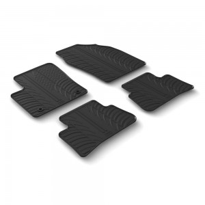 ΠΑΤΑΚΙΑ SUMISURA ΛΑΣΤΙΧΟ ΣΕ ΜΑΥΡΟ ΧΡΩΜΑ ΓΙΑ TOYOTA C-HR (ΑΥΤΟΜΑΤΟ/ΥΒΡΙΔΙΚΟ)12/2023+ LAMPA - 4 ΤΕΜ.​