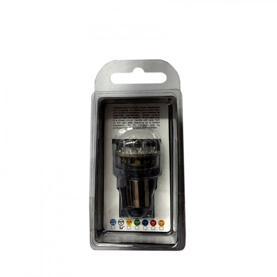 AMC-SRL24/W - ΛΑΜΠΑΚΙ ΜΟΝΟΠΟΛΙΚΟ 24 LED 12V 360ο ΛΕΥΚΟ ΛΑΜΠΑΚΙ ΜΟΝΟΠΟΛΙΚΟ 24 LED 12V 360ο ΛΕΥΚΟ