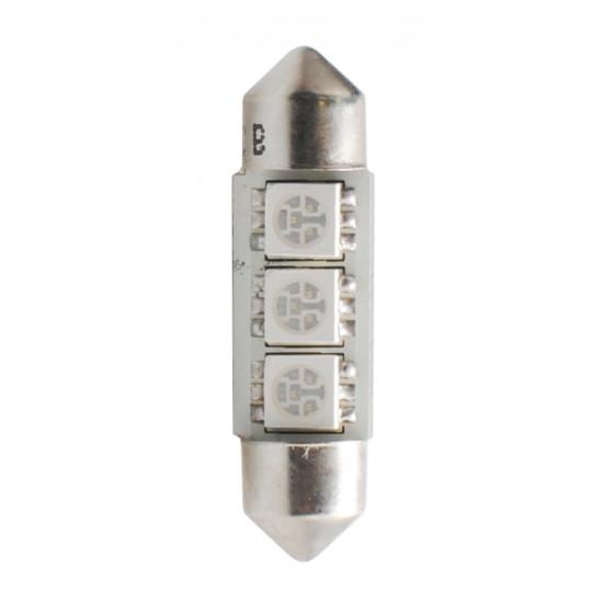 AMC-L310B/MT - ΛΑΜΠΑΚΙΑ ΠΛΑΦΟΝΙΕΡΑΣ C5W/C10W 12V 0,72W SV8,5 36mm CAN-BUS LED 3xSMD5050 PREMIUM ΜΠΛΕ 1ΤΕΜ. M-TECH ΛΑΜΠΑΚΙΑ ΠΛΑΦΟΝΙΕΡΑΣ C5W/C10W 12V 0,72W SV8,5 36mm CAN-BUS LED 3xSMD5050 PREMIUM ΜΠΛΕ 1ΤΕΜ. M-TECH