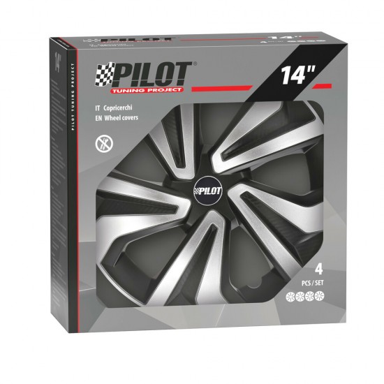 AMC-L3168.1 - ΤΑΣΙΑ 14'' VORTEXX ΜΑΥΡΑ/ΑΣΗΜΙ ΣΕΤ ΤΑΣΙΑ 14'' VORTEXX ΜΑΥΡΑ/ΑΣΗΜΙ ΣΕΤ