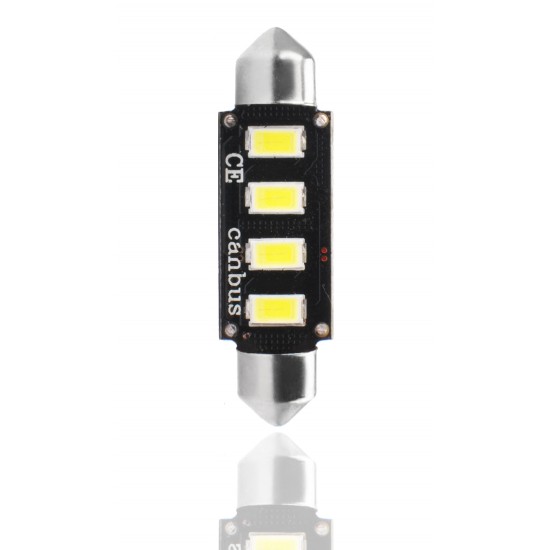 AMC-L335W/MT - ΛΑΜΠΑΚΙΑ ΠΛΑΦΟΝΙΕΡΑΣ C5W/C10W 12V 2W SV8,5 41mm CAN-BUS+RADIATOR LED 4xSMD5730 ΛΕΥΚΟ 1ΤΕΜ. M-TECH ΛΑΜΠΑΚΙΑ ΠΛΑΦΟΝΙΕΡΑΣ C5W/C10W 12V 2W SV8,5 41mm CAN-BUS+RADIATOR LED 4xSMD5730 ΛΕΥΚΟ 1ΤΕΜ. M-TECH