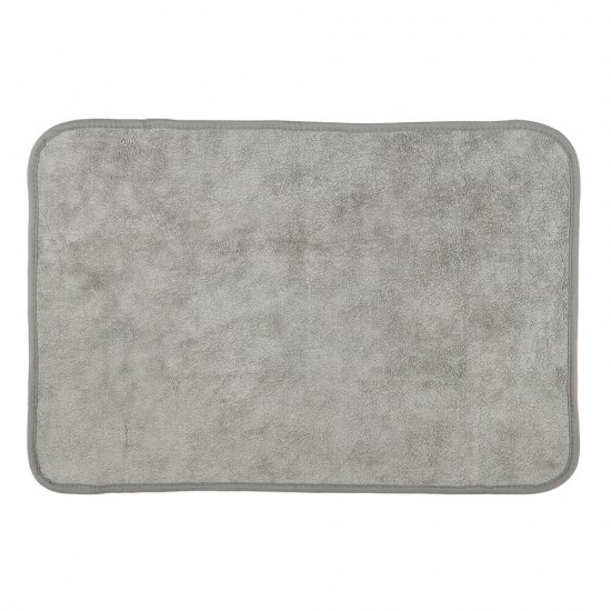 Lampa Πανάκι καθαρισμού Microfibre (Μικροΐνες) Διπλής Όψης Premium (40x60 cm) - Γκρι / Πορτοκαλί 1Τεμ. (L3718.2)