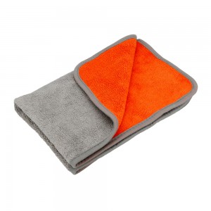 Lampa - Πανάκι καθαρισμού Microfibre (Μικροΐνες) Διπλής Όψης Premium (40x60 cm) - Γκρι / Πορτοκαλί - 1  τεμ. (L3718.2)
