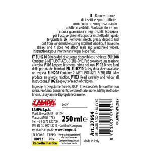 ΥΓΡΟ ΥΑΛΟΚΑΘΑΡΙΣΤΗΡΩΝ SUMMER SCREEN WASH ΜΕ ΑΡΩΜΑ ΛΕΒΑΝΤΑ (ΕΤΟΙΜΟ ΓΙΑ ΧΡΗΣΗ) 250ml ΥΓΡΟ ΥΑΛΟΚΑΘΑΡΙΣΤΗΡΩΝ SUMMER SCREEN WASH ΜΕ ΑΡΩΜΑ ΛΕΒΑΝΤΑ (ΕΤΟΙΜΟ ΓΙΑ ΧΡΗΣΗ) 250ml