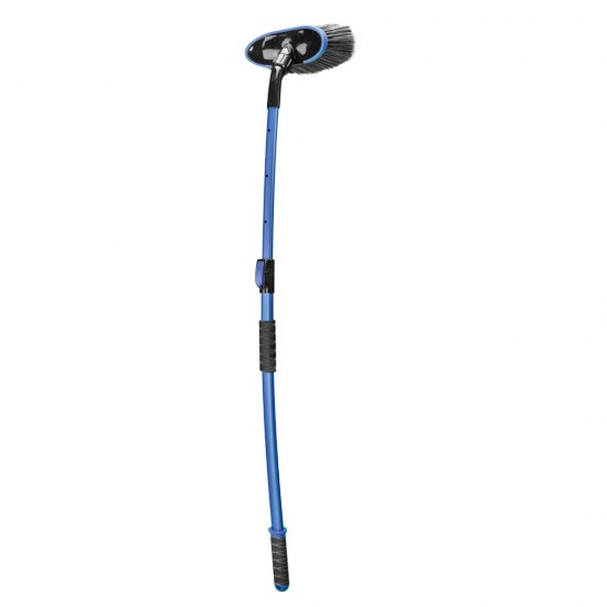 AMC-L3801.5 - ΒΟΥΡΤΣΑ ΠΛΥΣΙΜΑΤΟΣ (25x10cm) ΜΕ ΤΗΛΕΣΚΟΠΙΚΟ ΚΟΝΤΑΡΙ ΑΛΟΥΜΙΝΙΟΥ (102-155cm) ΜΑΥΡΟ/ΜΠΛΕ LUNA LAMPA - 1 ΤΕM. ΒΟΥΡΤΣΑ ΠΛΥΣΙΜΑΤΟΣ (25x10cm) ΜΕ ΤΗΛΕΣΚΟΠΙΚΟ ΚΟΝΤΑΡΙ ΑΛΟΥΜΙΝΙΟΥ (102-155cm) ΜΑΥΡΟ/ΜΠΛΕ LUNA LAMPA - 1 ΤΕM.
