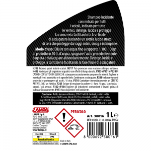 ΣΑΜΠΟΥΑΝ ΜΕ ΚΕΡΙ GRAN PREE ΣΥΜΠΥΚΝΩΜΕΝΟ 1000ml LAMPA - 1 ΤΕΜ.