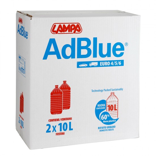 ΠΡΟΣΘΕΤΟ ΥΓΡΟ ADBLUE ΜΕ ΕΛΑΣΤΙΚΟ ΣΤΟΜΙΟ 10LT LAMPA - 1 ΤΕΜ.