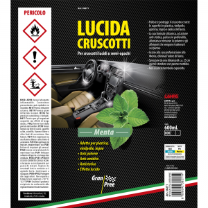 ΓΥΑΛΙΣΤΙΚΟ ΣΠΡΕΙ ΤΑΜΠΛΟ ΣΙΛΙΚΟΝΗΣ ΜΕ ΑΡΩΜΑ ΜΕΝΤΑ GRAN PREE 600ml - 1 ΤΕΜ.