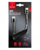 AMC-L3870.4/T - ΚΑΛΩΔΙΟ ΦΟΡΤΙΣΗΣ ΚΙΝΗΤΟΥ E-BIKE SPRING MICRO USB- APPLE 8 PIN ΣΠΙΡΑΛ 25-100cm ΚΑΛΩΔΙΟ ΦΟΡΤΙΣΗΣ ΚΙΝΗΤΟΥ E-BIKE SPRING MICRO USB- APPLE 8 PIN ΣΠΙΡΑΛ 25-100cm