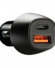 ΦΟΡΤΙΣΤΗΣ ΑΝΑΠΤΗΡΑ ΜΕ 2 ΘΥΡΕΣ USB TYPE A+ TYPE C 12/24V 18W ULTRA FAST CHARGER