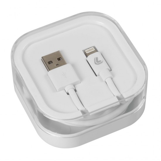 AMC-L3881.5/T - ΚΑΛΩΔΙΟ ΦΟΡΤΙΣΗΣ ΚΑΙ ΣΥΓΧΡΟΝΙΣΜΟΥ APPLE 8PIN 200cm ΛΕΥΚΟ ESSENTIALS LAMPA - 1 TEM. ΚΑΛΩΔΙΟ ΦΟΡΤΙΣΗΣ ΚΑΙ ΣΥΓΧΡΟΝΙΣΜΟΥ APPLE 8PIN 200cm ΛΕΥΚΟ ESSENTIALS LAMPA - 1 TEM.