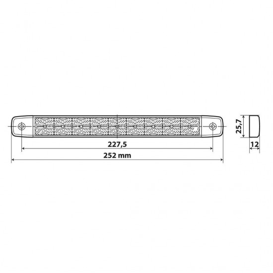 AMC-L4154.3 - ΦΩΣ ΟΓΚΟΥ 9/32V ILLUMI ΜΕ 9 SMD LED 1 ΧΡΗΣΗΣ ΟΠΙΣΘΕΝ (ΚΟΚΚΙΝΟ/ΑΔΙΑΒΡΟΧΟ) - 1 ΤΕΜ. ΦΩΣ ΟΓΚΟΥ 9/32V ILLUMI ΜΕ 9 SMD LED 1 ΧΡΗΣΗΣ ΟΠΙΣΘΕΝ (ΚΟΚΚΙΝΟ/ΑΔΙΑΒΡΟΧΟ) - 1 ΤΕΜ.