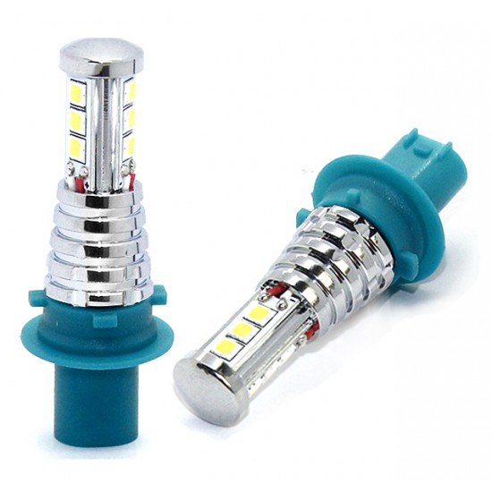 PH24W 12/24V PGU20-4 7W LED 9x3030chip LG PREMIUM ΛΕΥΚΟ 1ΤΕΜ.