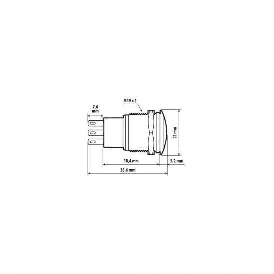 AMC-L4557.4 - ΔΙΑΚΟΠΤΗΣ ΜΠΟΥΤΟΝ (BUTTON) 12/24V 5Amax 5PIN IP65 ON/OFF ME LED ΚΟΚΚΙΝΟ ΑΝΟΞΕΙΔΩΤΟ ΑΤΣΑΛΙ LAMPA - 1 TEM. ΔΙΑΚΟΠΤΗΣ ΜΠΟΥΤΟΝ (BUTTON) 12/24V 5Amax 5PIN IP65 ON/OFF ME LED ΚΟΚΚΙΝΟ ΑΝΟΞΕΙΔΩΤΟ ΑΤΣΑΛΙ LAMPA - 1 TEM.