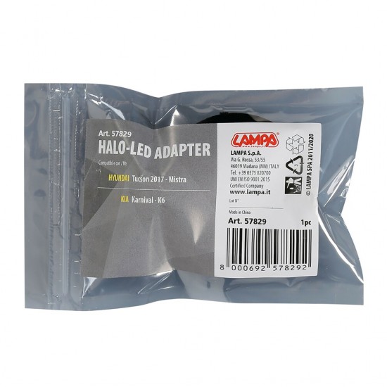 AMC-L5782.9 - HYUNDAI/KIA/ ΑΝΤΑΠΤΟΡΑΣ ΓΙΑ HALO LED 1ΤΕΜ. HYUNDAI/KIA/ ΑΝΤΑΠΤΟΡΑΣ ΓΙΑ HALO LED 1ΤΕΜ.