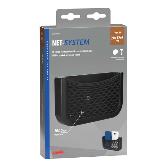 AMC-L6027.2 - ΘΗΚΗ ΜΕ ΕΛΑΣΤΙΚΟ ΔΙΧΤΥ 20x12x3cm NET-SYSTEM 10 ΜΕ ΠΛΑΙΣΙΟ ΠΕΡΙΧΕΙ ΚΙΤ ΤΟΠΟΘΕΤΗΣΗΣ LAMPA - 1 ΤΕΜ. ΘΗΚΗ ΜΕ ΕΛΑΣΤΙΚΟ ΔΙΧΤΥ 20x12x3cm NET-SYSTEM 10 ΜΕ ΠΛΑΙΣΙΟ ΠΕΡΙΧΕΙ ΚΙΤ ΤΟΠΟΘΕΤΗΣΗΣ LAMPA - 1 ΤΕΜ.