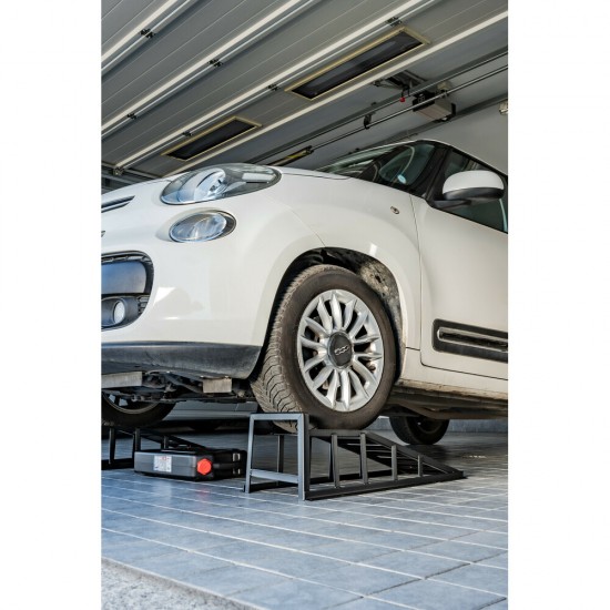 ΡΑΜΠΑ ΑΝΥΨΩΣΗΣ ΑΥΤΟΚΙΝΗΤΟΥ XL ΑΤΣΑΛΙΝΗ max200kg 94x32x27cm LAMPA - 2 ΤΕΜ.